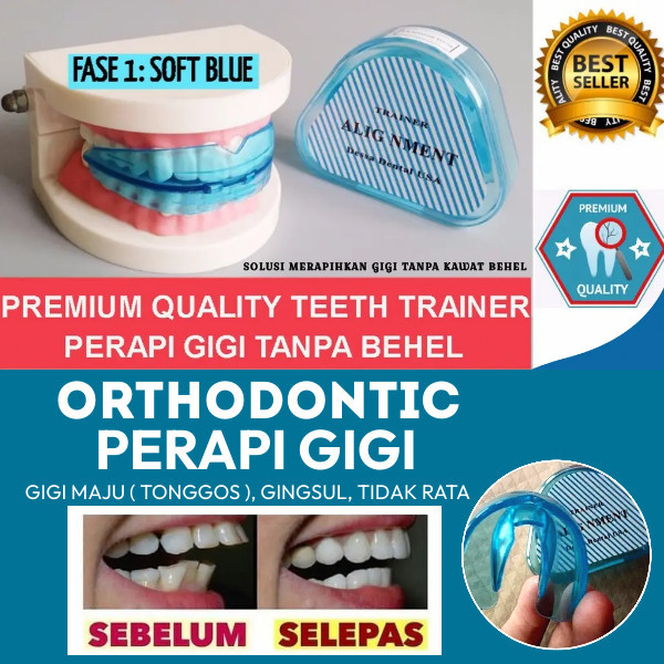 Jual Perapi Gigi Tanpa Behel TEETH TRAINER PREMIUM Original Mengatasi ...