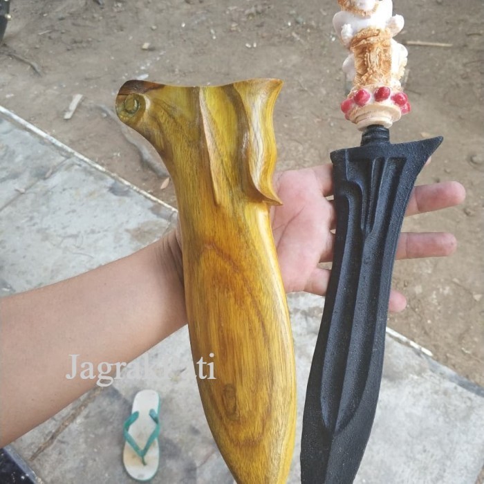 Jual keris jalak budho betok bethok kamardikan handle buto sunggingan ...