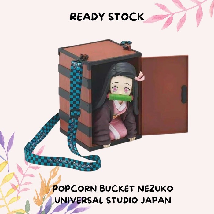 Jual Lov Popcorn Bucket Nezuko Demon Slayer Tanjiro Usj Universal ...