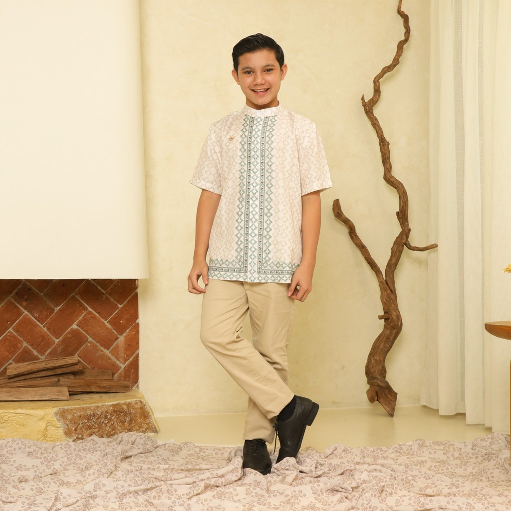 Chanté - Naji Boy Shirt in Alpine Oat