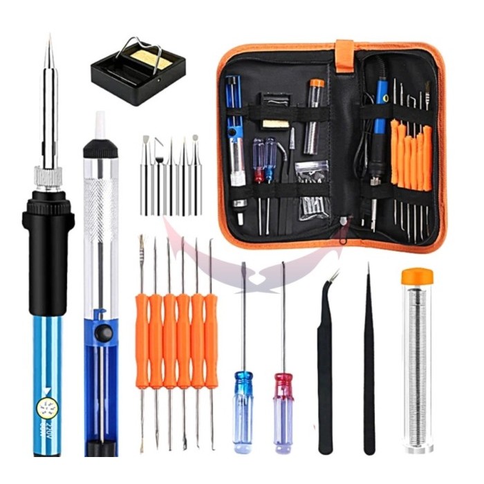 Jual Alat Solder Kit i paket solder kit lengkap Alat solder | Shopee ...