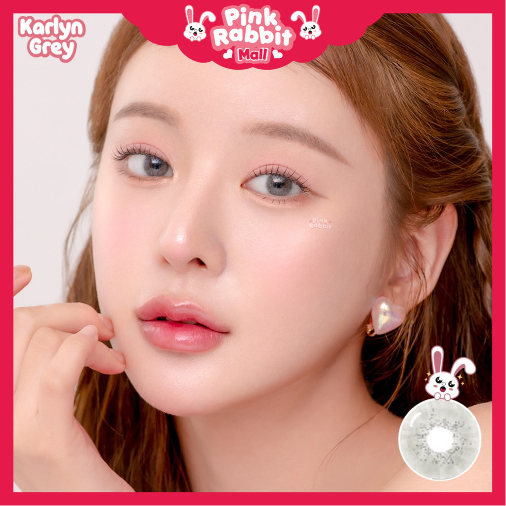 Jual Pink Rabbit Softlens Minus Karlyn Grey Super Comfy Normal dan -0. ...