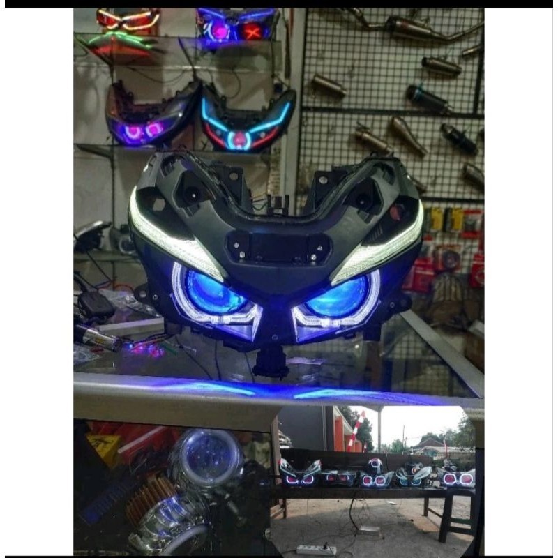 Jual Paket Fulset Biled Aes Turbo Se Honda Vario Led Old Projie