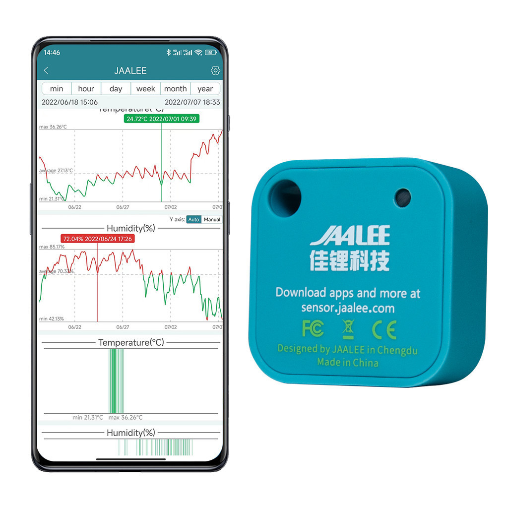 Jual jaalee JHT Temperature/Humidity/Dewpoint/VPD Sensor Thermometer ...