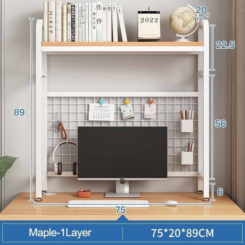 Jual Rak Buku Desktop Rak Desktop Serbaguna Meja Computer Rak RakBuku ...