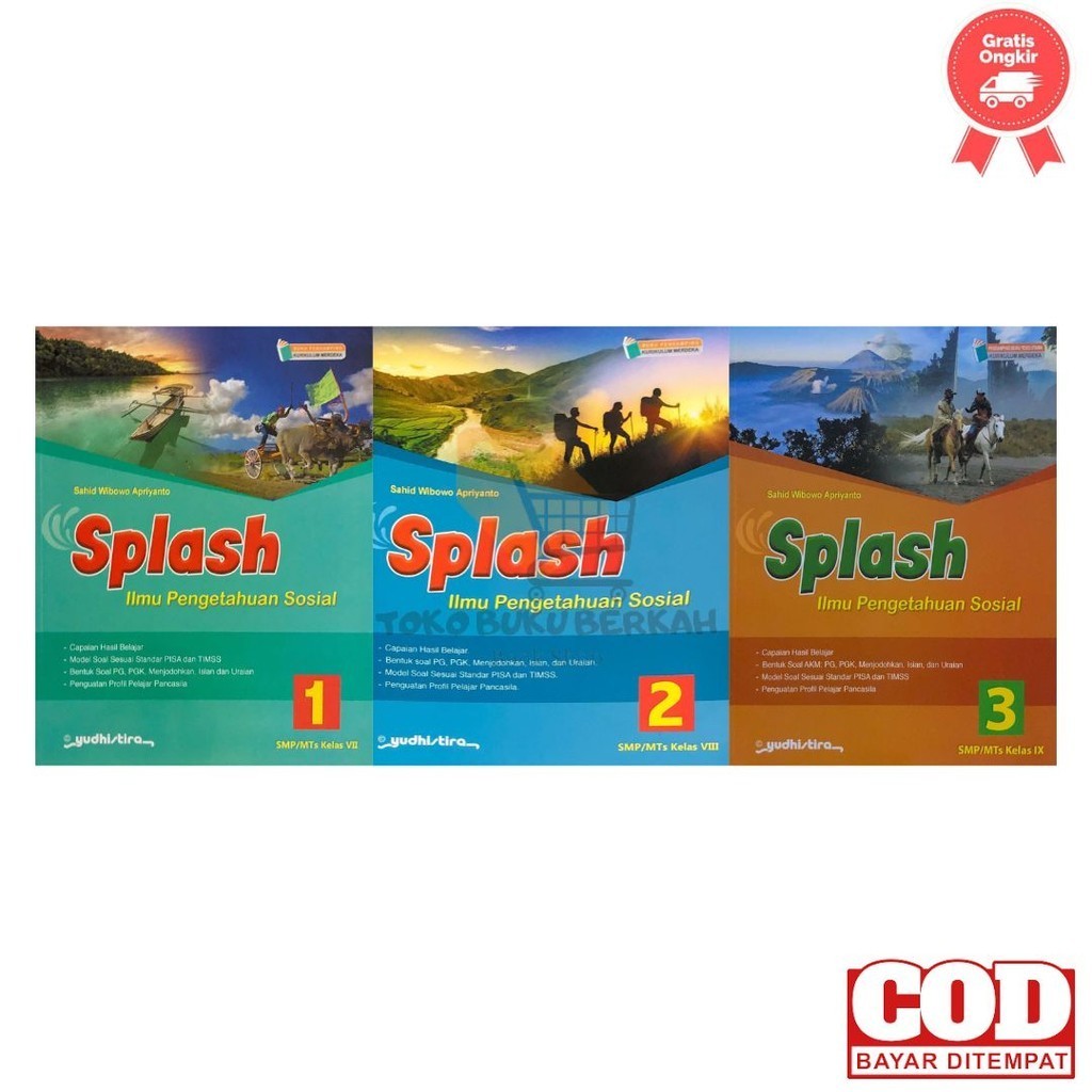 Jual Kurikulum Merdeka Splash IPS Ilmu Pengetahuan Sosial Kelas 1 2 3 7 ...