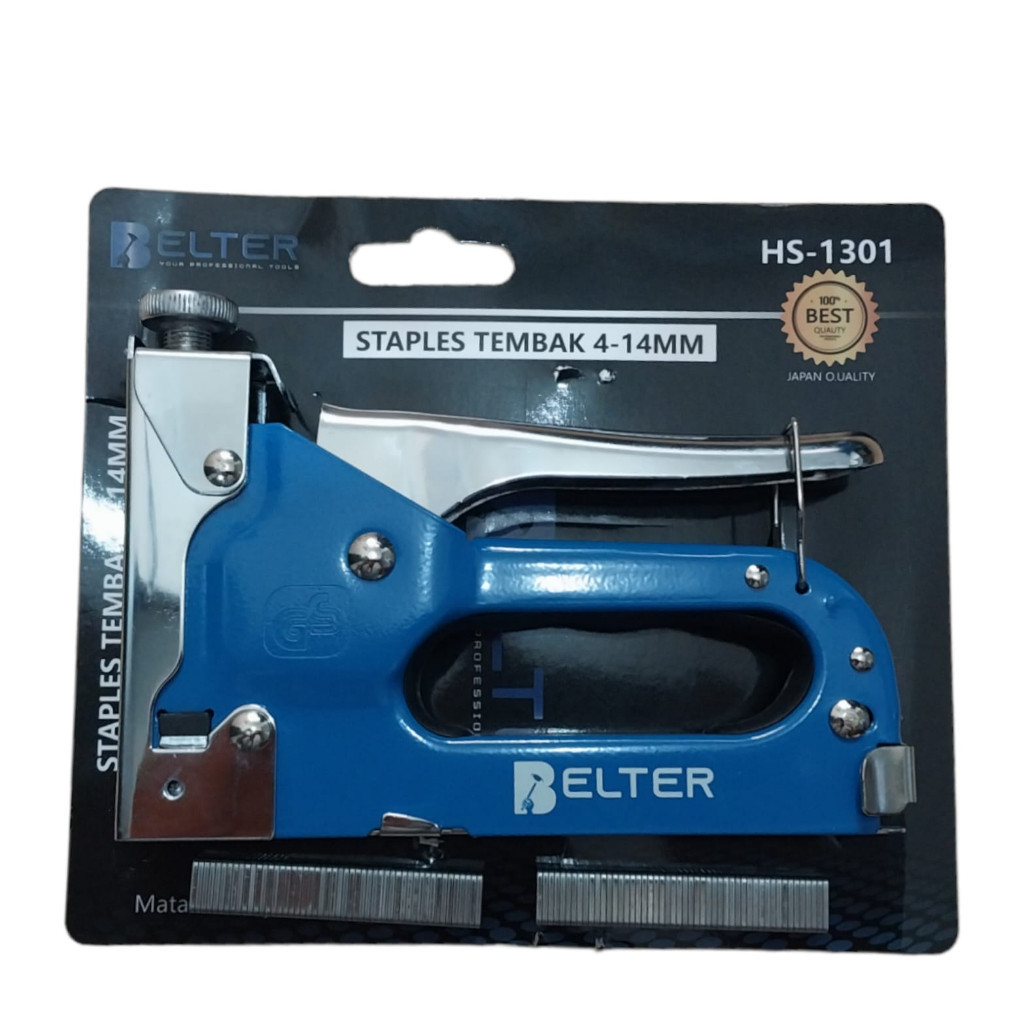 Jual Stapler Tembak 4-14MM Bonus 100pcs mata refil besar Belter