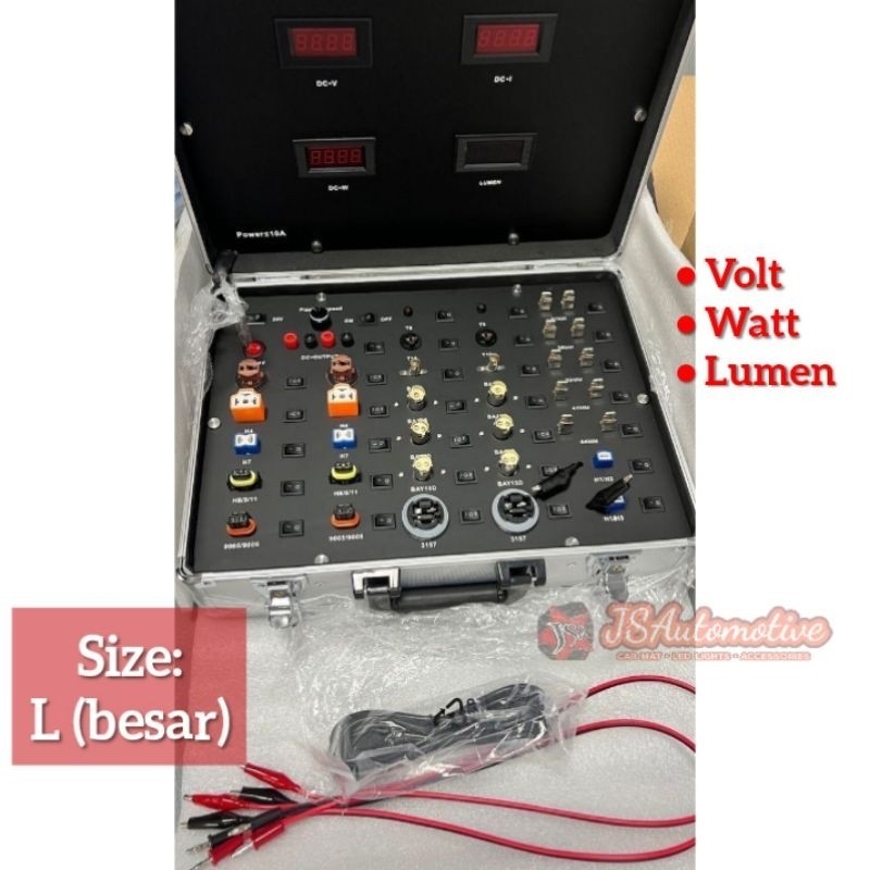 Jual Koper Alat Test Lampu Tester soket LED otomotif fitur lengkap ...