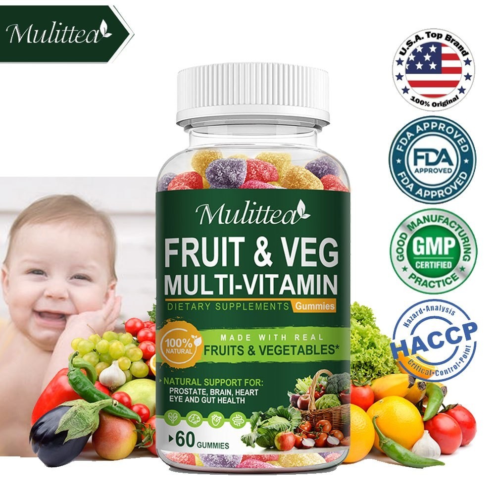 Jual Candy Jellies Fruit and Vegetable Complex Rich in Multivitamins