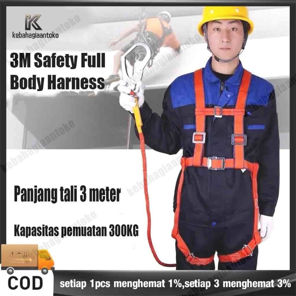 Jual NEW PRODUCT 3M LIMA TITIK SAFETY HARNESS WORKER AERIAL ...