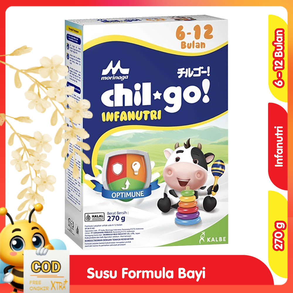 Jual Morinaga chil-go Infanutri Susu Bubuk Pertumbuhan Anak 6 - 12 ...