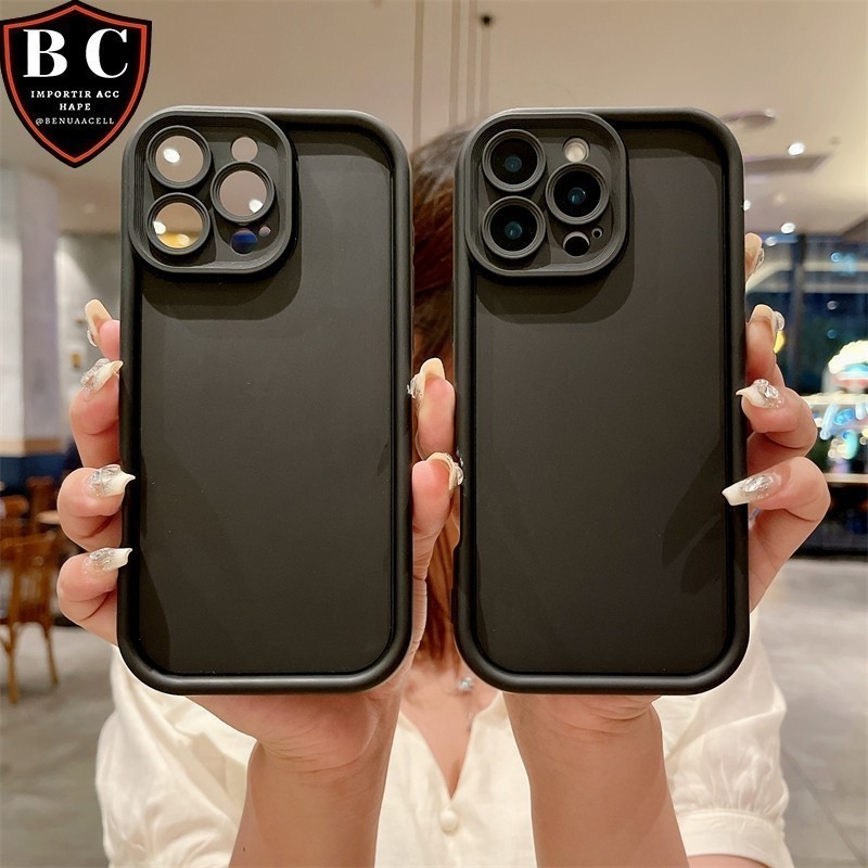 Jual SOFT CASE MATTE ROSE BLACK ONLY FOR SAMSUNG M02 M01 M15 M14 M12 ...