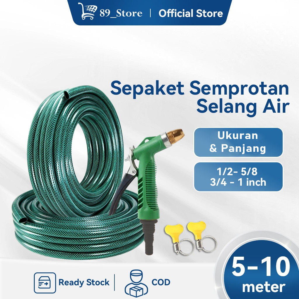 Jual Satu Paket Semprotan Selang Air Meter Selang Air Semprotan