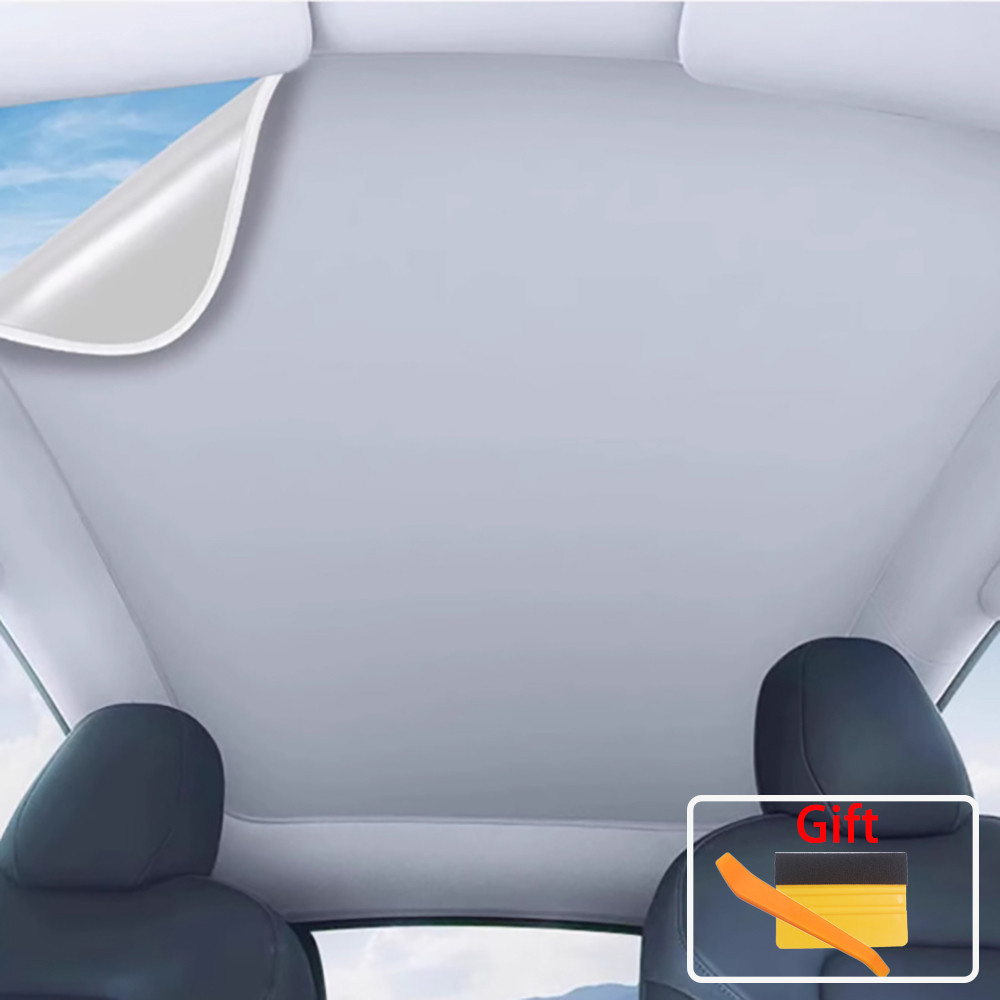 Jual PVC Silica Gel Electrostatic Sorption Sunshade Sunroof Front Rear ...