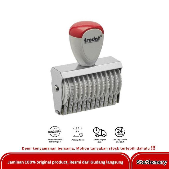 Jual STEMPEL ANGKA 12 DIGIT TRODAT 15312 - 3 MM | Shopee Indonesia