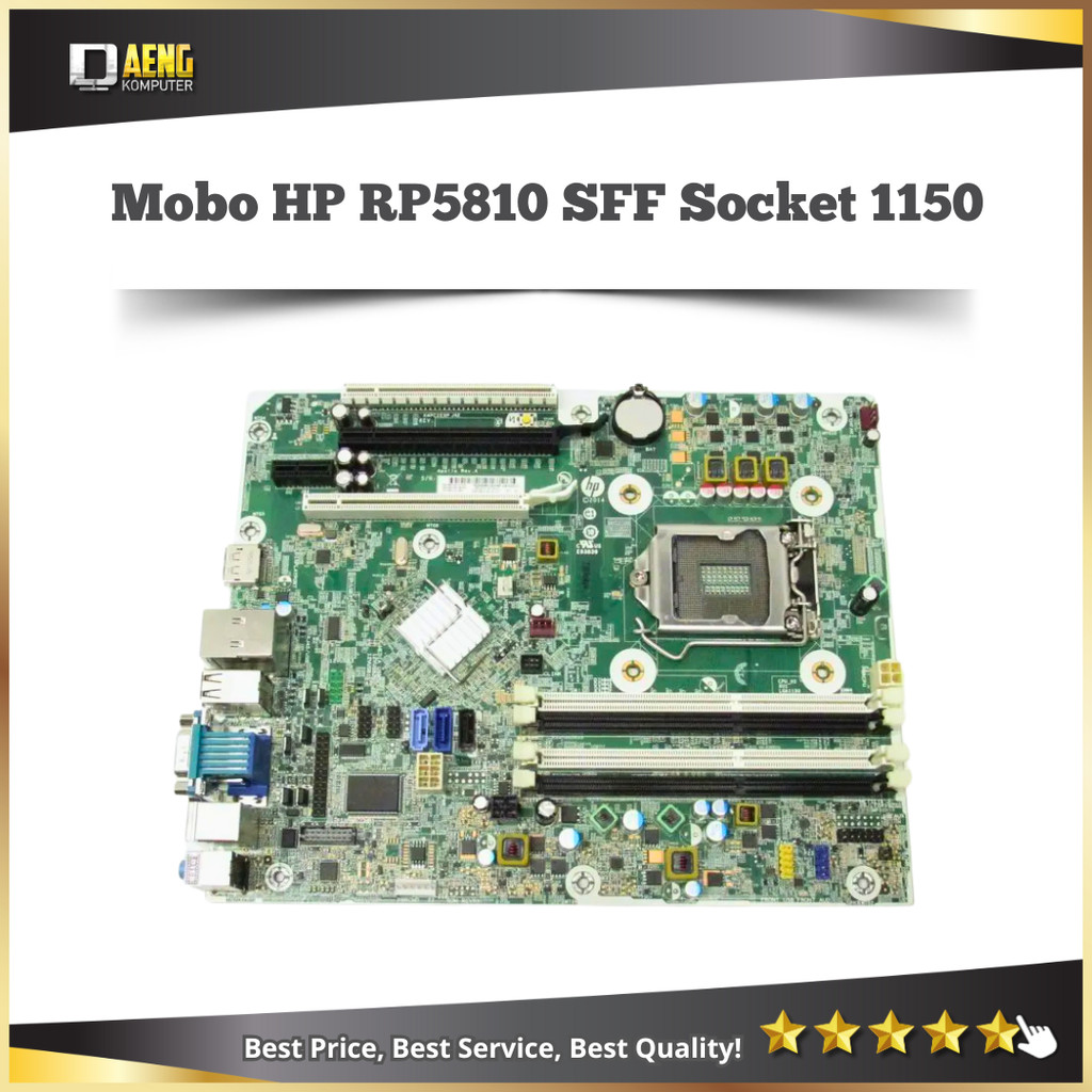 Jual Motherboard PC Built up HP RP5810 Retail System, Model 5810 tipe ...
