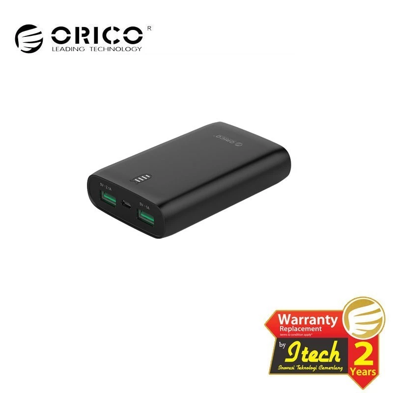 ORICO FIREFLY-M6 6000mAh Emergency Power Bank with LED Indicator