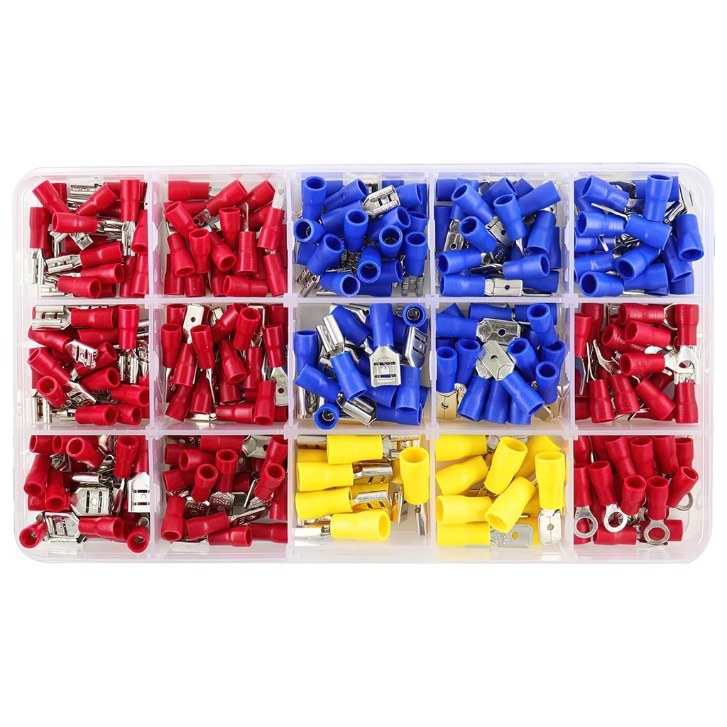 Jual Set Konektor Terminal Kabel Listrik Bahan Tembaga Set 280PCS-6614 ...