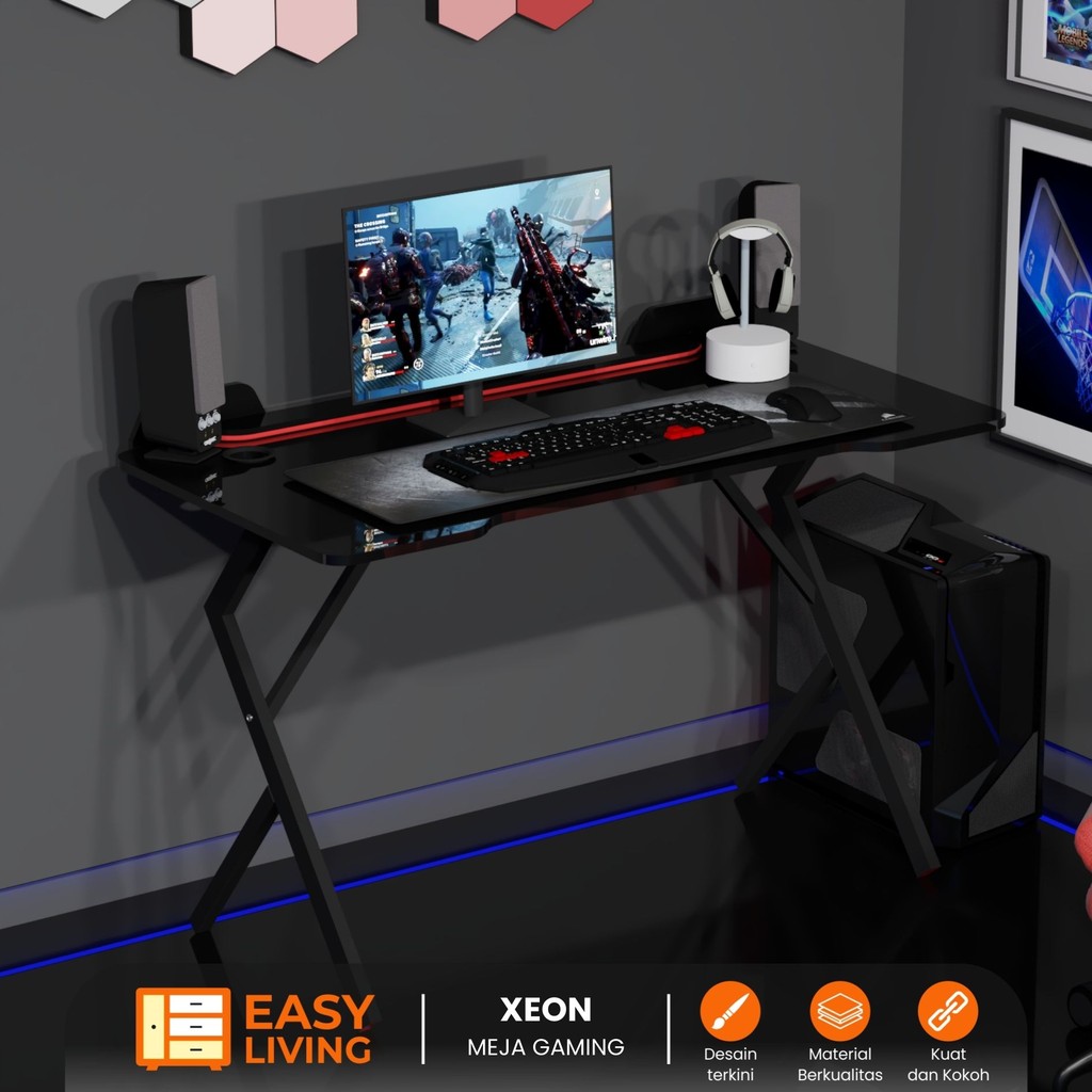 Jual Easy Living Official - Meja Komputer Meja Gaming Series Xion Meja ...