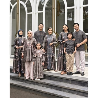 Geulis.id ARATHURRA SERIES MIDNIGHT / FAMILY SET / SARIMBIT KELUARGA