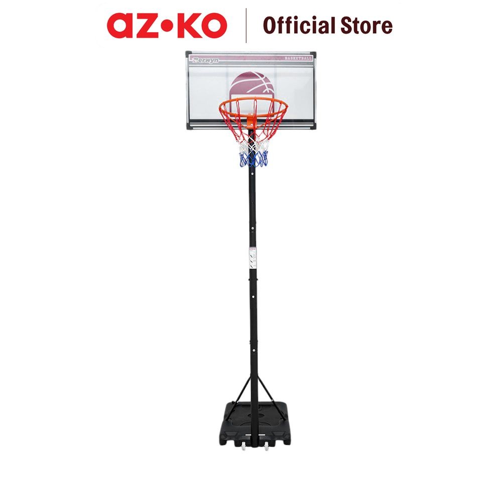 Jual AZKO Berwyn Ring & Tiang Basket Anak - Biru Basketball Stand ...