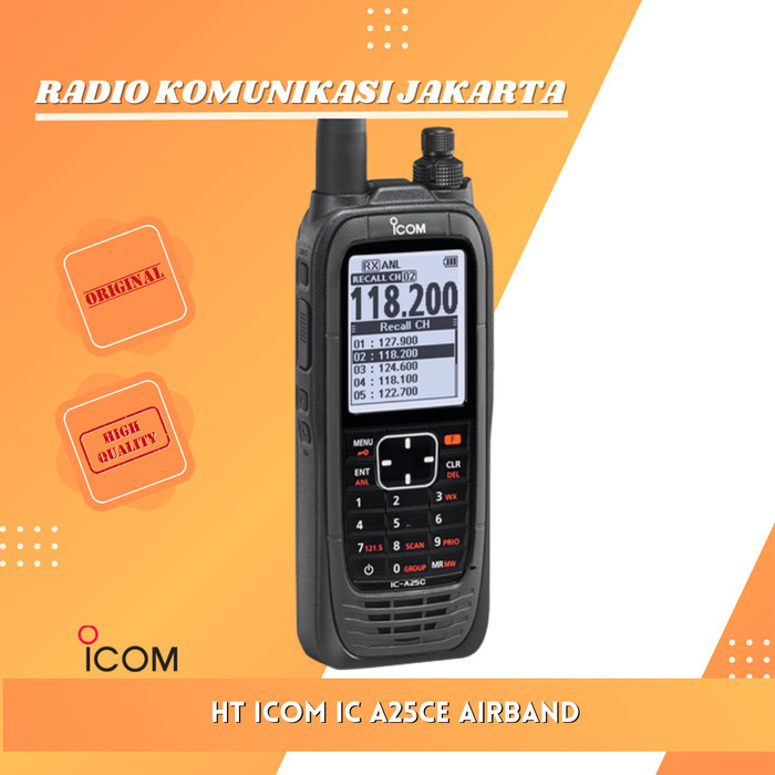 Jual promo terbaru Original Ori HT Handy Talkie Icom IC A25C A25CE A25 ...