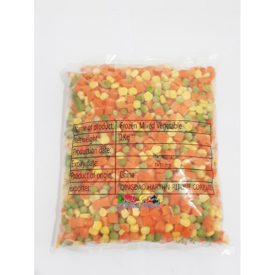 Jual Frozen Mixed Vegetables Import Vegetables Mix 3 Ways Sayuran