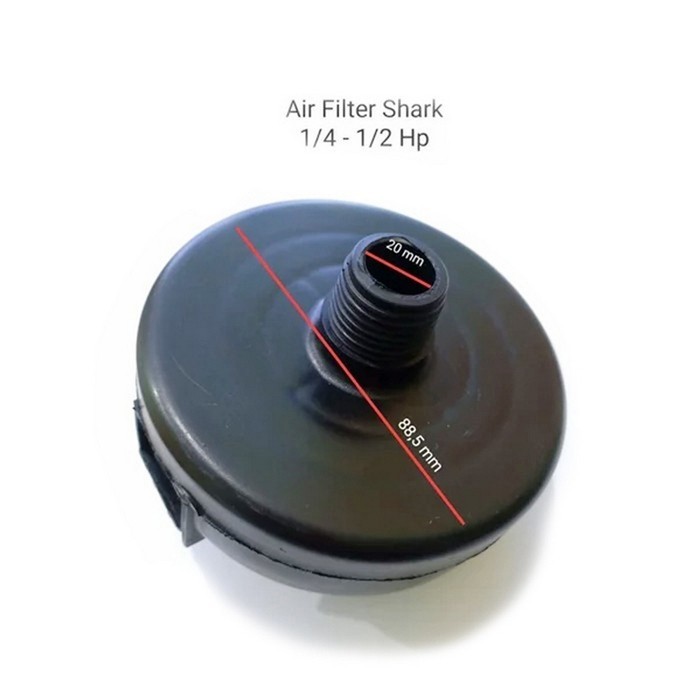 Jual Filter Kompresor Angin 1/4 Hp - 2 Hp Fetch Drat 1/2 inch | Shopee ...
