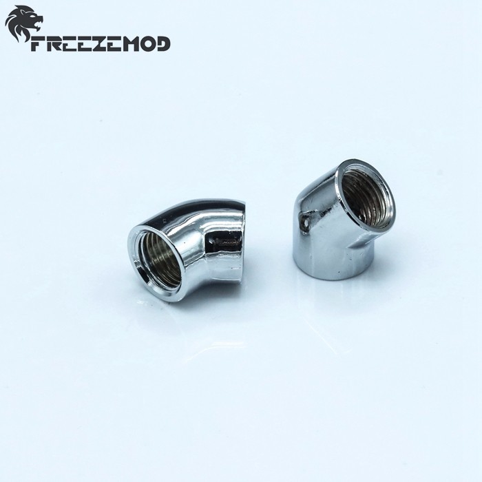 Jual FREEZEMOD double internal G1/4'' thread 45 degree Adapter computer ...