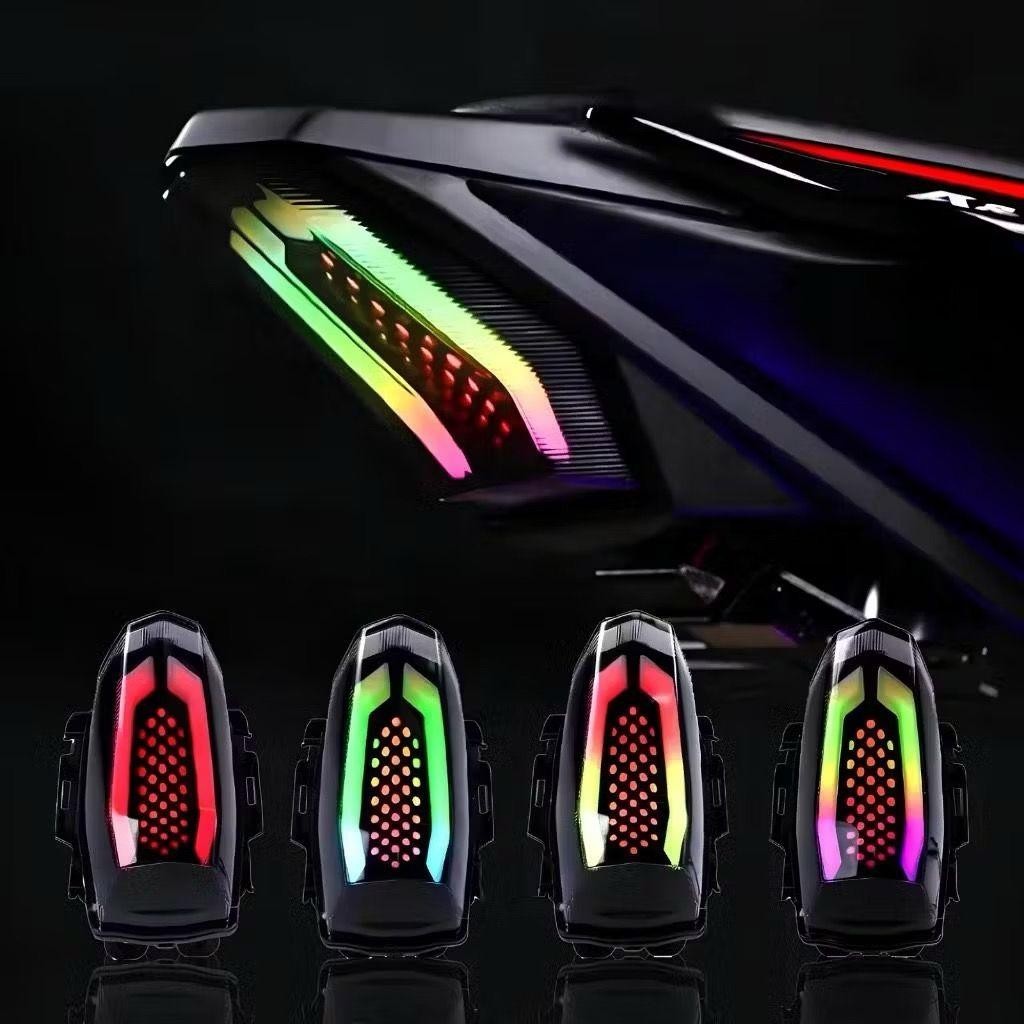 Jual Lampu Stop Yamaha R15 V3 V4 Model Rgb Magnet Control Terbaru ...