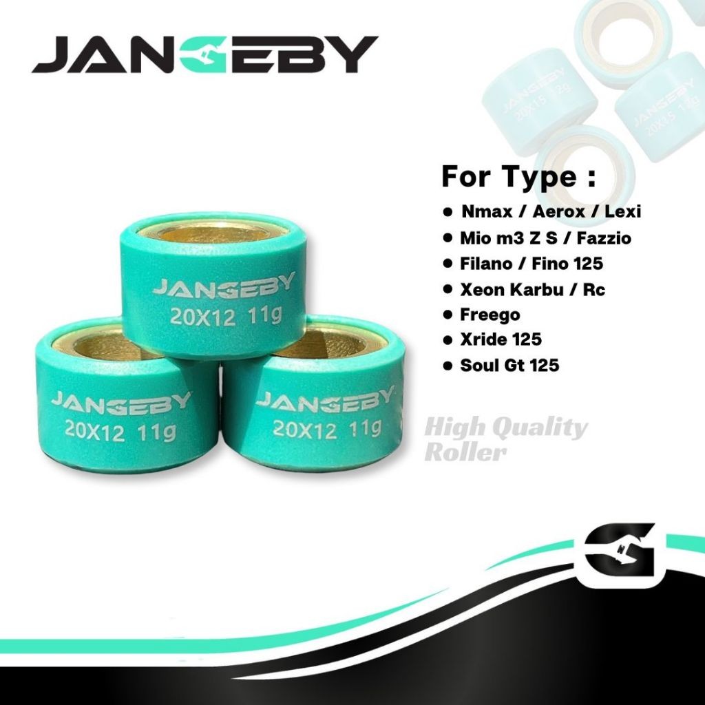 Jual JANGEBY ROLLER 2DP NMAX AEROX LEXI MIO M3 Z S FAZZIO FILANO FREEGO ...