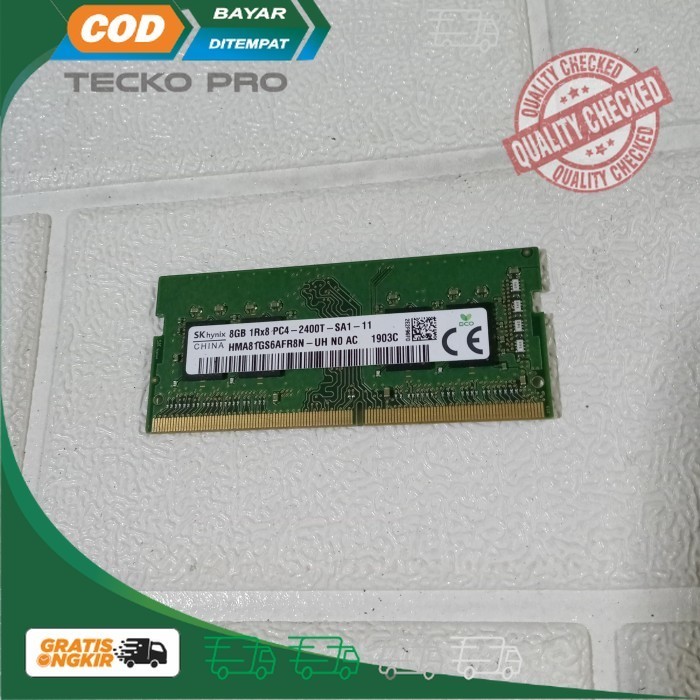 Jual Memory RAM SODIMM 8GB 1RX8 PC4 2400T | Shopee Indonesia