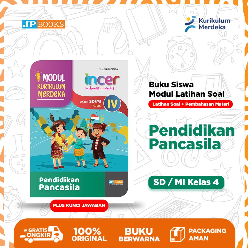 Jual JP Books – Buku Siswa Sekolah Modul Latihan Soal Kurmer Incer Ppkn ...