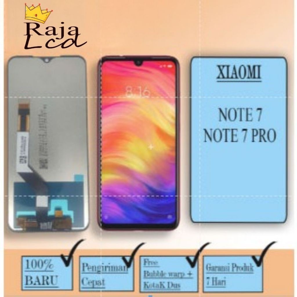 Jual LCD FULLSET TOUCHSCREEN XIAOMI REDMI NOTE 7/ REDMI NOTE 7 PRO ...
