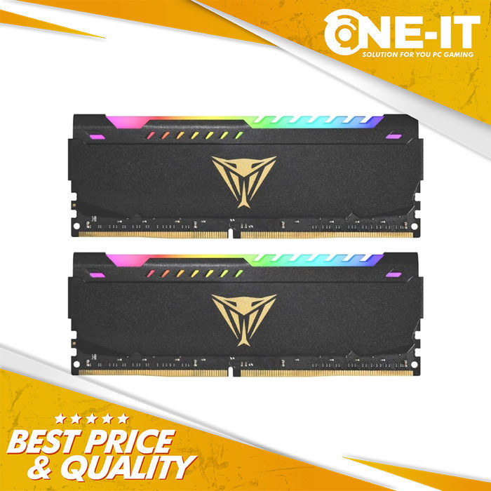 Jual RAM Patriot Viper Steel RGB 32GB Kit (2X16GB) DDR4 3600MHZ ...