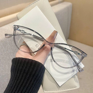 Viendo Kacamata Photocromic Minus Wanita Cat Eye Frame Anti Blueray Bluecromic Kaca Mata Optik