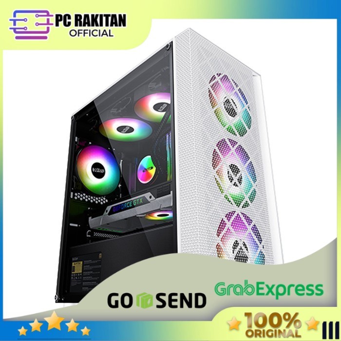 Jual PCCOOLER CASING PLATINUM MM200 MESH White Gaming Case | Shopee ...