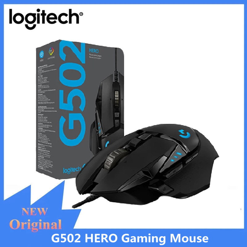 Jual Logitech G502 HERO High Performance Gaming Mouse 16000 DPI Wire ...