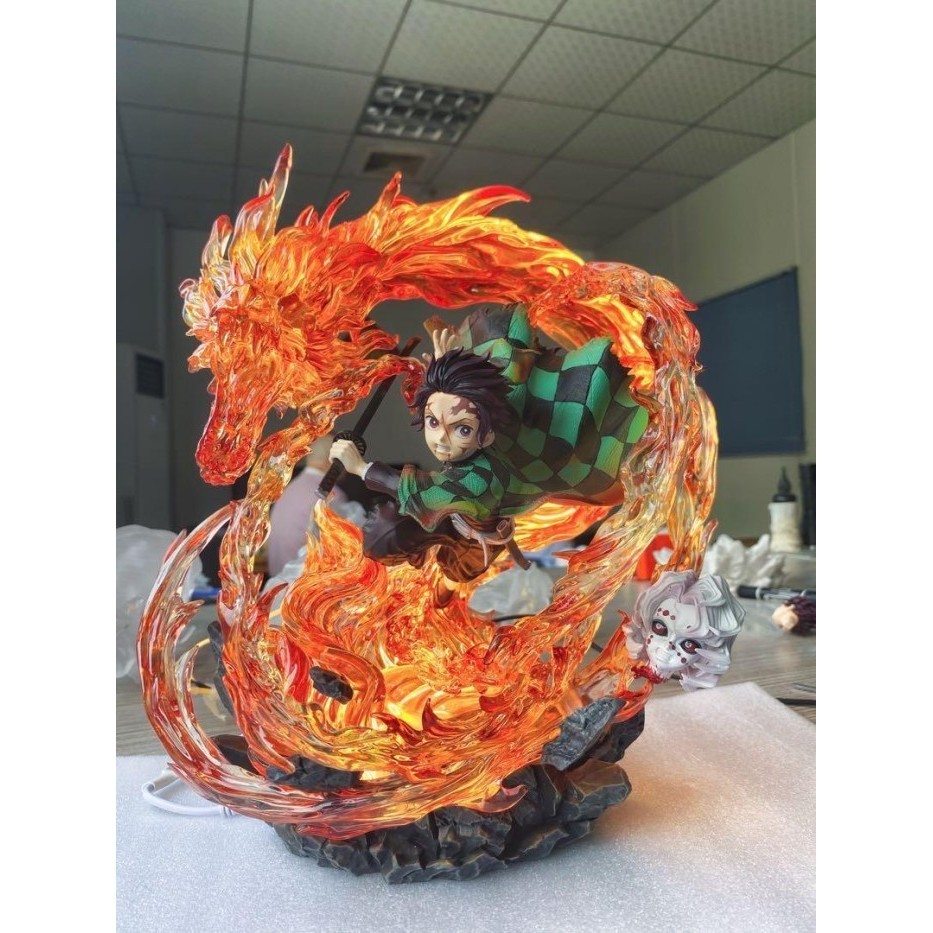 Jual (Baca Deskripsi) Figure Kimetsu no Yaiba Kamado Tanjiro Hinokami ...