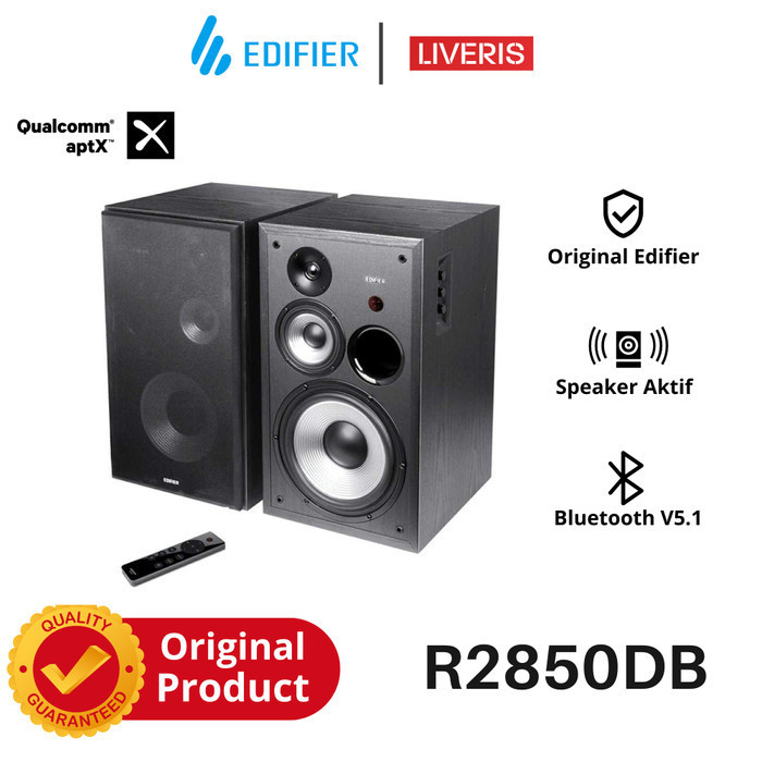 Jual Edifier R2850DB Bookshelf Speaker PC Laptop Bluetooth Aktif 2.0 ...
