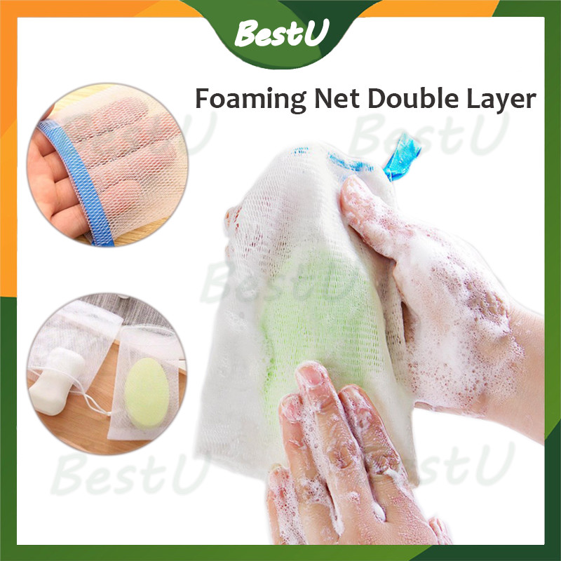 Jual Spons Mandi/Jaring Pembuat Busa Sabun Batang/Jaring Busa Sabun ...