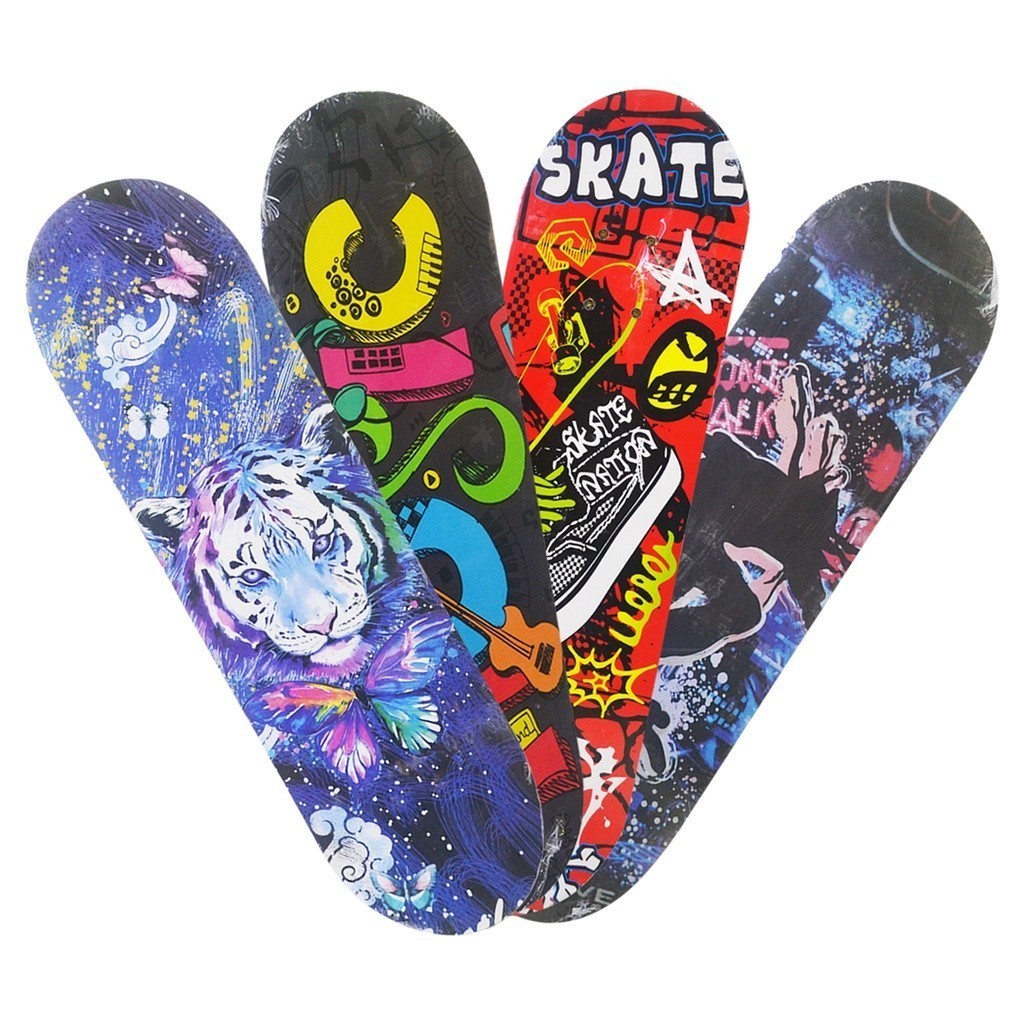 Jual Papan Skateboard Skate Board Dewasa Besar Anak Gambar Roda PVC ...