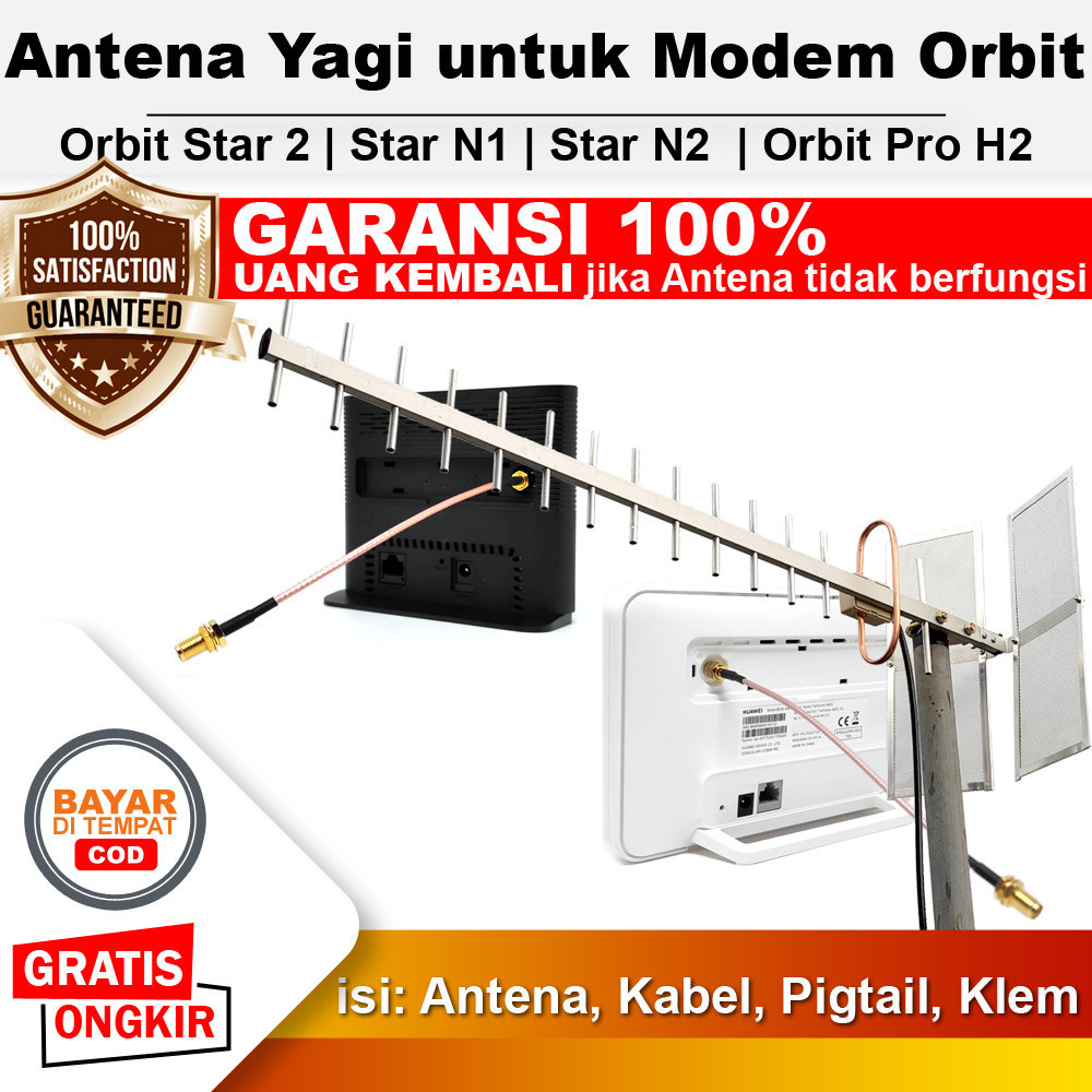 Jual Antena Orbit Star 2 Star N1 Star N2 Orbit Pro H2 Huawei B320 Star ...