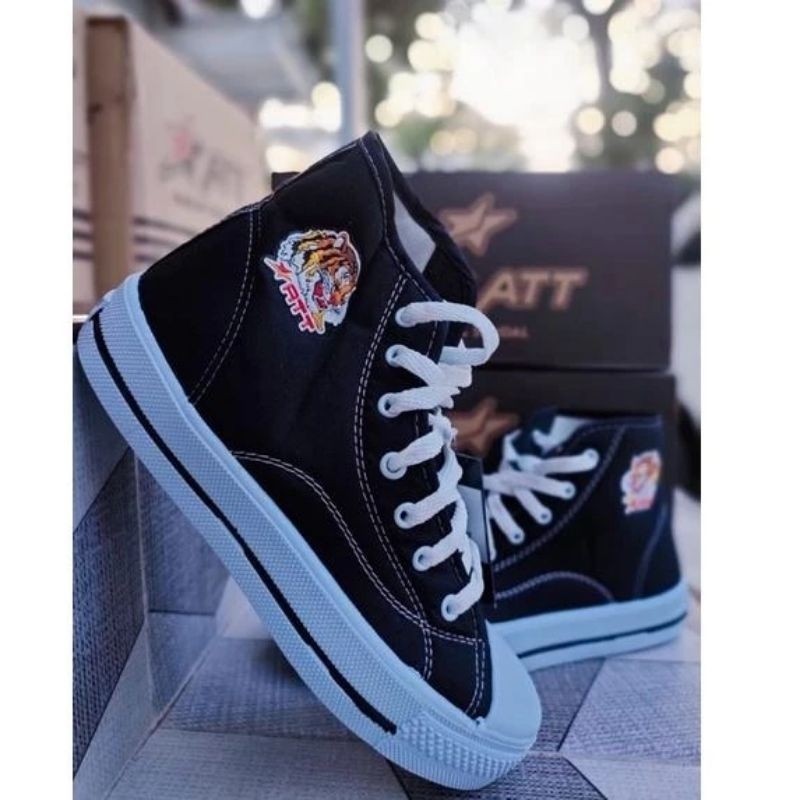 Jual SEPATU PRO ATT MACAN I SEPATU PRO ATT TALI I Sepatu sekolah hitam