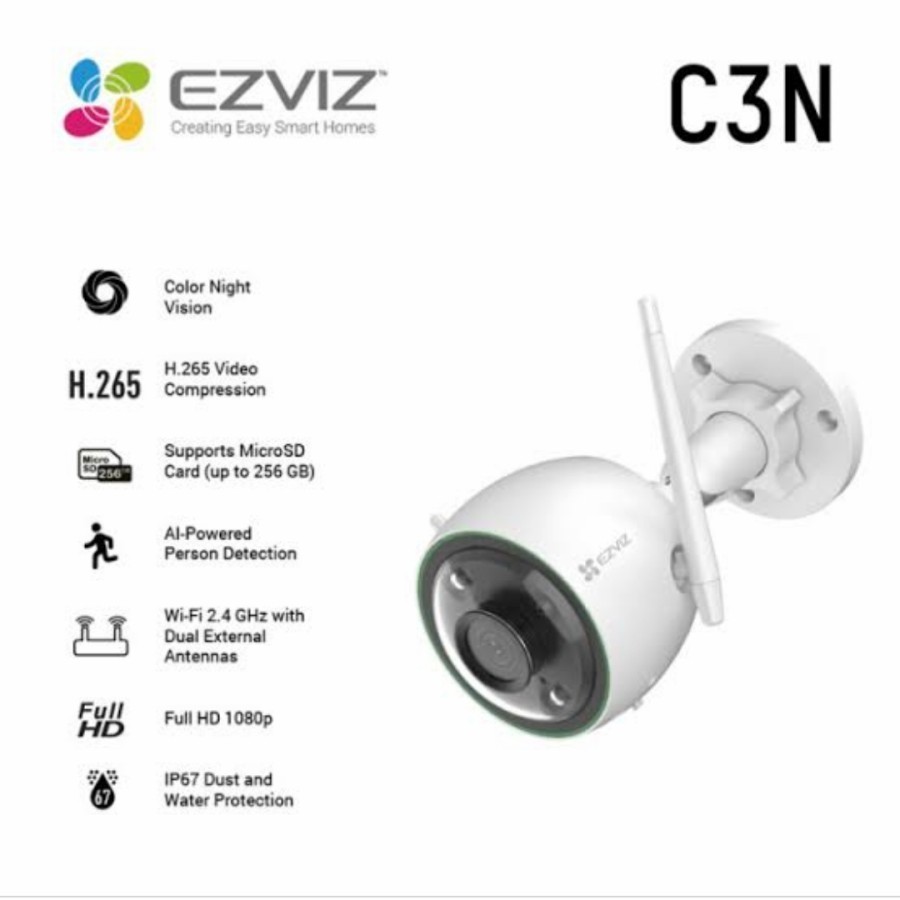 Jual Ezviz Kamera CCTV CS-CV310/C3N 1080p Outdoor Camera | Shopee Indonesia