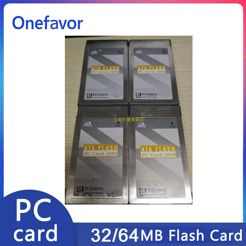 Jual Original M-Systems PC Card 32M 64M Industrial Equipment Memory ...