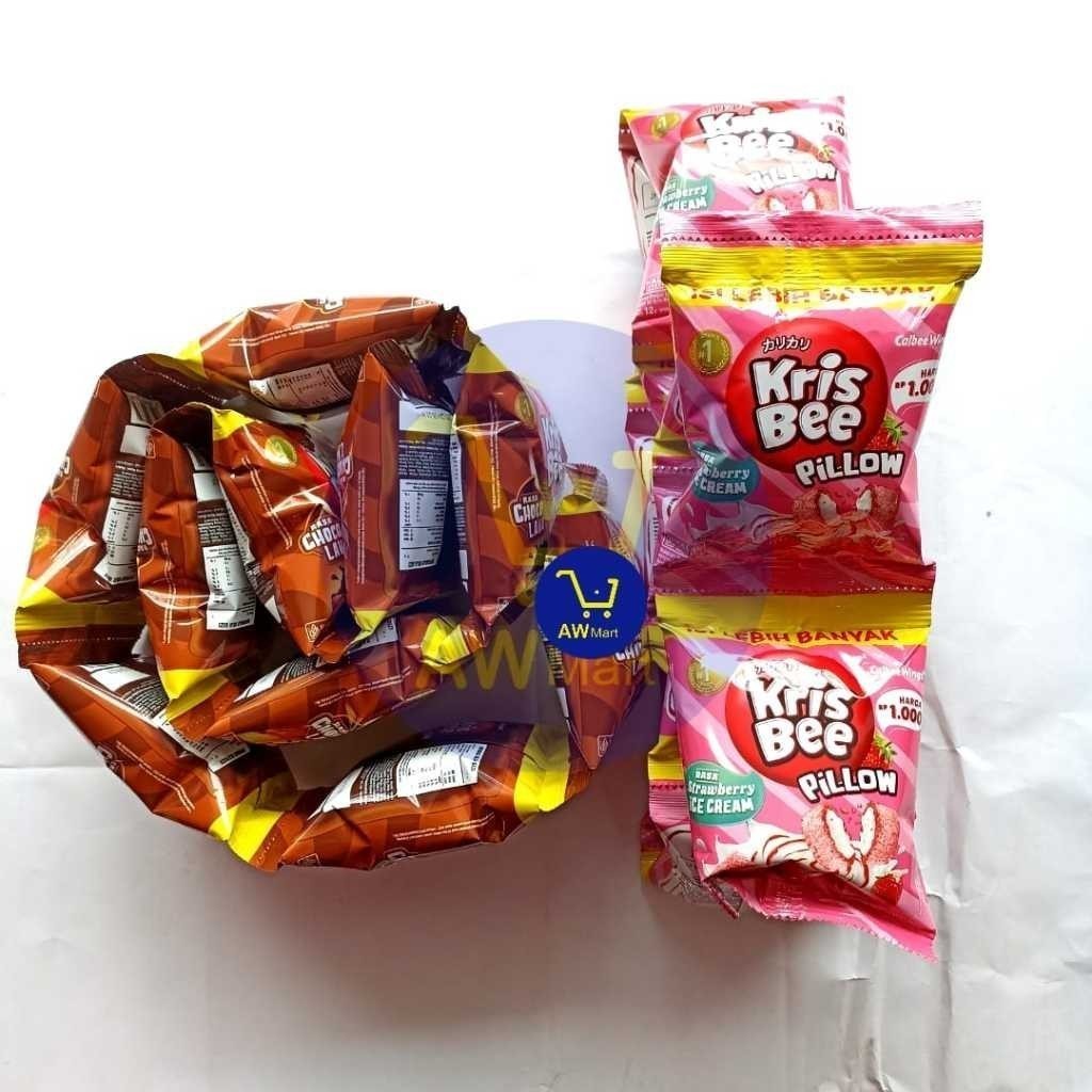 Jual KRISBEE PILLOW ECER RP.1000 RENCENG ISI ( 10 SACHET X 12 GRAM ...