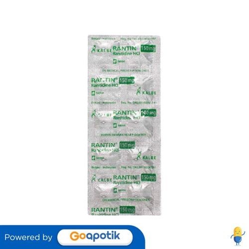 Jual Rantin 150 Mg Strip 10 Tablet | Shopee Indonesia