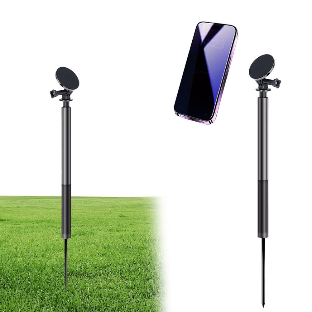 Jual Tripod Extendable Selfie Stick Plug Stand For Golf Course Mag-safe ...