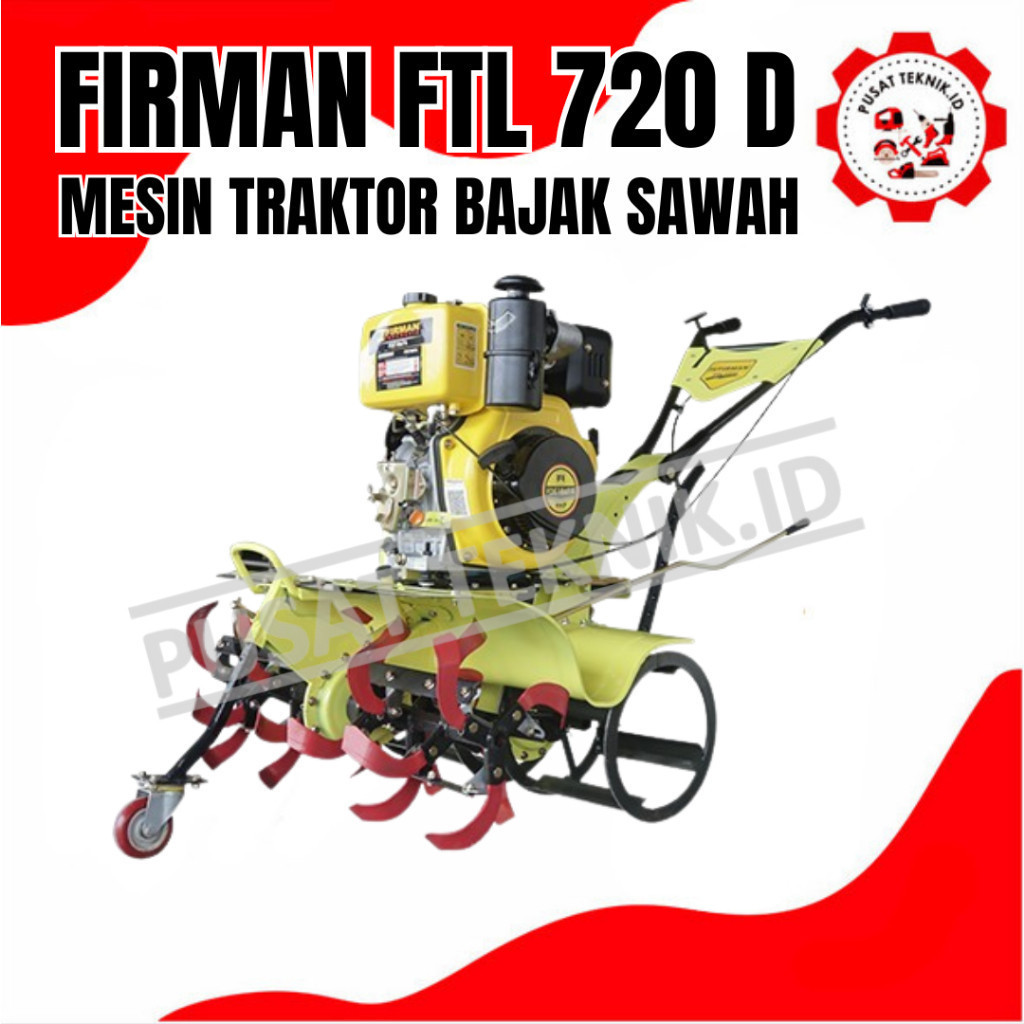 Jual FIRMAN FTL720D MESIN TRAKTOR BAJAK MINI CULTIVATOR FIRMAN FTL 720 ...